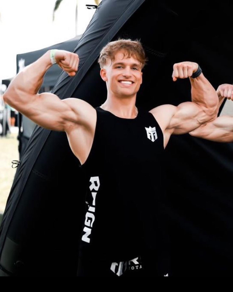 Coach is flexing.